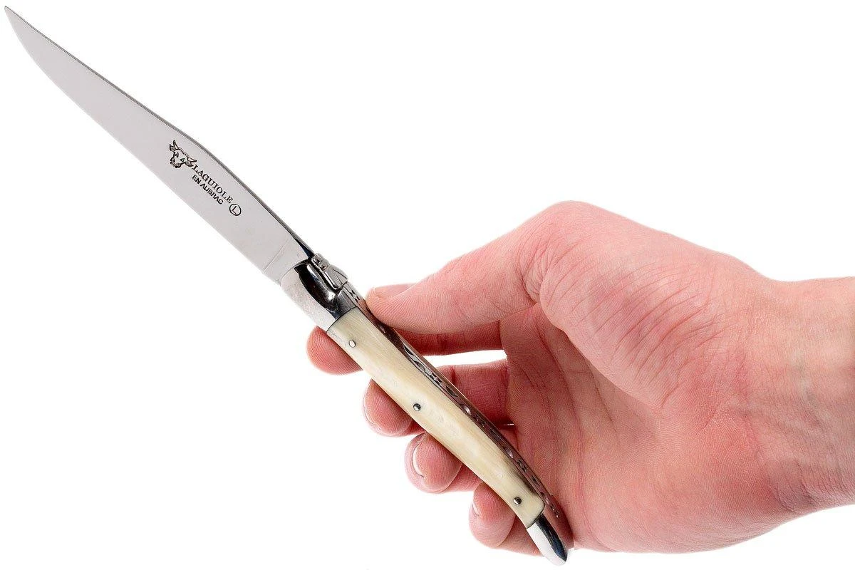 Laguiole En Aubrac Juego De Cuchillos Para Carne 6-unidades De Cuerno Mixto, 62C99CKI 8 Laguiole En Aubrac Juego De Cuchillos Para Carne 6-unidades De Cuerno Mixto, 62C99CKI - Imagen 6