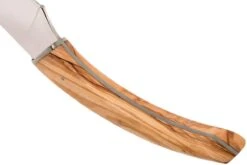 Laguiole En Aubrac Le Buron Cuchillo De Queso De Madera De Olivo, KMF99OLI -CocinaPro Ventas AUKMF99OLI 05 laguiole en aubrac aukmf99oli 05