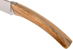 Laguiole En Aubrac Le Buron Cuchillo De Queso De Madera De Olivo, KMF99OLI -CocinaPro Ventas AUKMF99OLI 07 laguiole en aubrac aukmf99oli 07