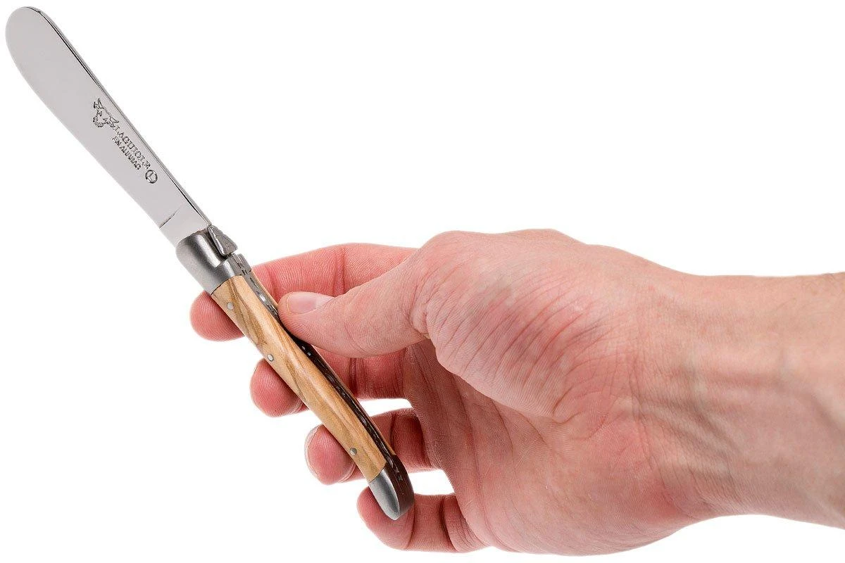 Laguiole En Aubrac Set De Cuchillos Para Vino Y Queso 3-unidades De Madera De Olivo, SFV99OLIH 5 Laguiole En Aubrac Set De Cuchillos Para Vino Y Queso 3-unidades De Madera De Olivo, SFV99OLIH - Imagen 3