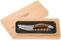 Laguiole En Aubrac Sacacorchos De Camarero De Madera De Serpiente Pulido, SOM99AMI-LSI1 -CocinaPro Ventas AUSOM99AMI 05 laguiole en aubrac ausom99ami 05