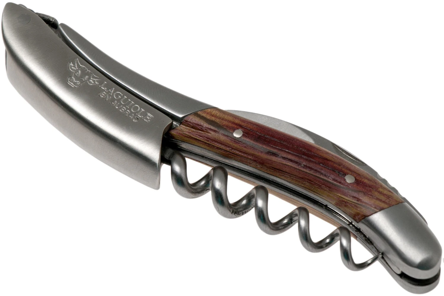 Laguiole En Aubrac Sacacorchos De Camarero Madera De Roble Infundida De Vino 3 Laguiole En Aubrac Sacacorchos De Camarero Madera De Roble Infundida De Vino