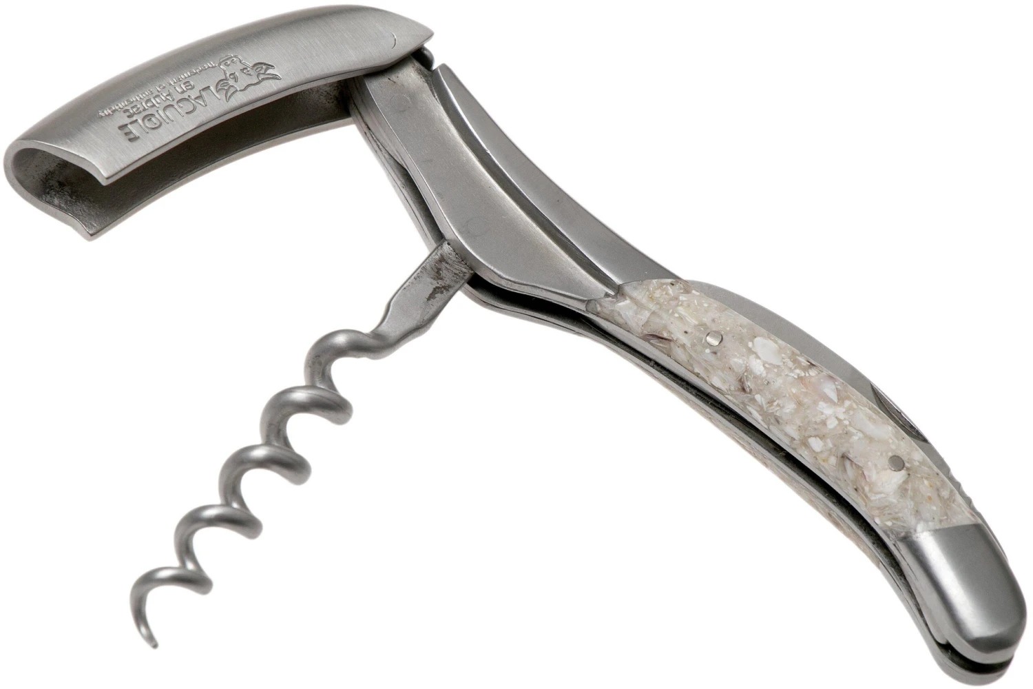 Laguiole En Aubrac SOM99CQHI Cuchillo Sommelier, Concha De Ostra 4 Laguiole En Aubrac SOM99CQHI Cuchillo Sommelier, Concha De Ostra - Imagen 2