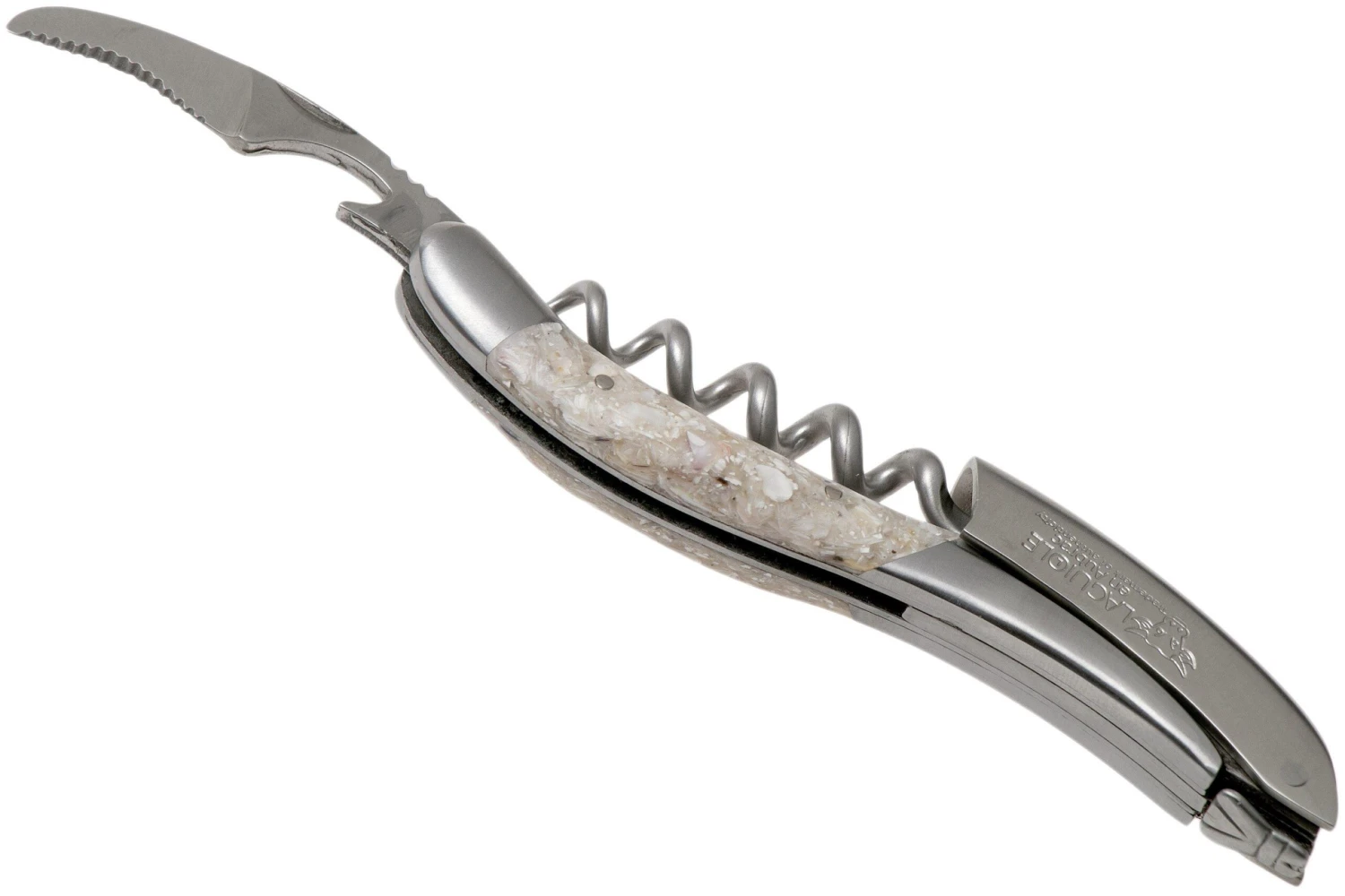 Laguiole En Aubrac SOM99CQHI Cuchillo Sommelier, Concha De Ostra 5 Laguiole En Aubrac SOM99CQHI Cuchillo Sommelier, Concha De Ostra - Imagen 3