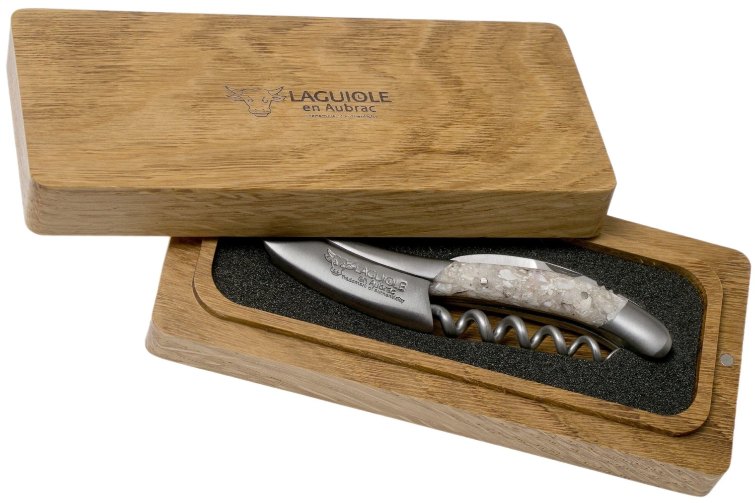 Laguiole En Aubrac SOM99CQHI Cuchillo Sommelier, Concha De Ostra 7 Laguiole En Aubrac SOM99CQHI Cuchillo Sommelier, Concha De Ostra - Imagen 5
