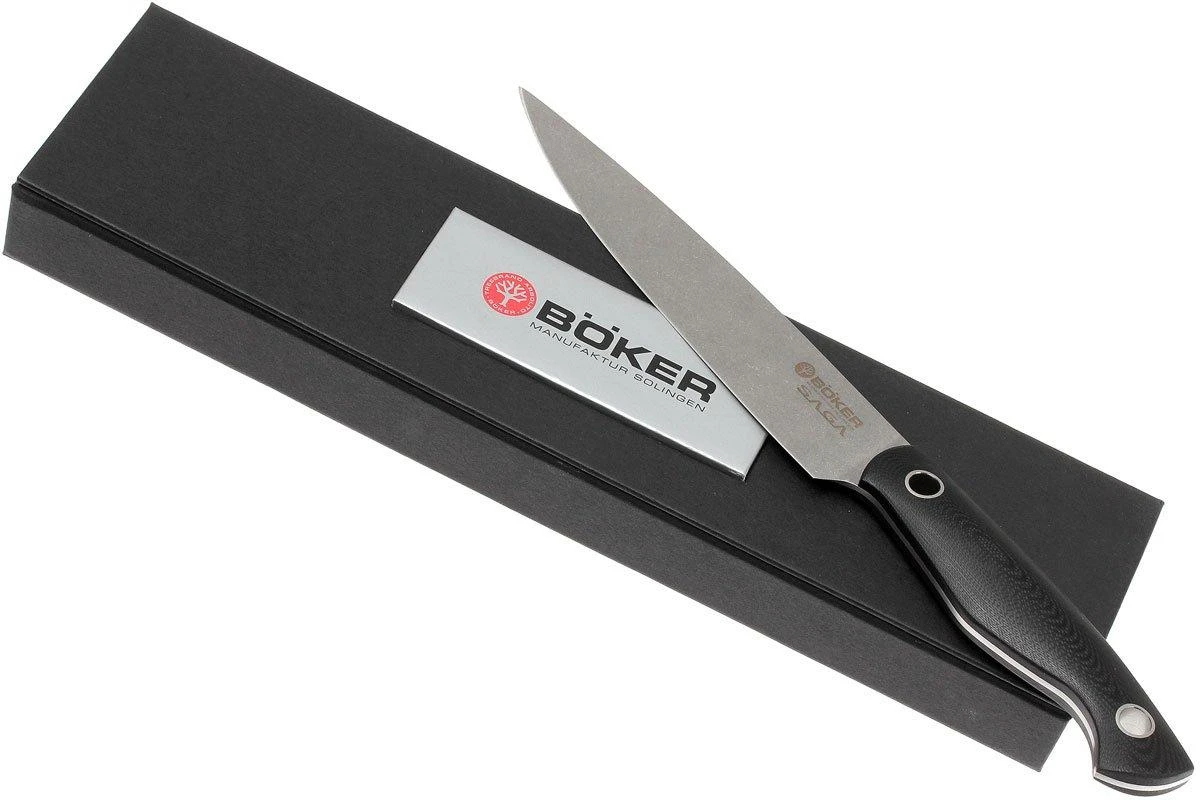 Böker 130265, Saga Cuchillo Multiusos 15cm, Stonewash Finish 9 Böker 130265, Saga Cuchillo Multiusos 15cm, Stonewash Finish - Imagen 7
