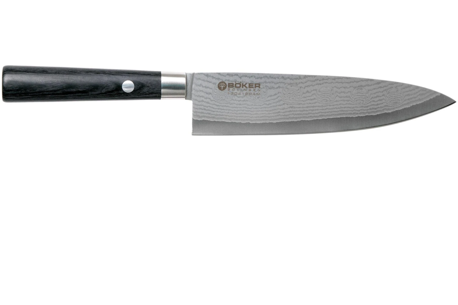 Böker Damast Black Cuchillo De Chef 15 Cm130419DAM 4 Böker Damast Black Cuchillo De Chef 15 Cm130419DAM - Imagen 2
