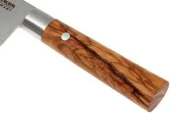 Böker Damast Olive 17,2 Cm Santoku, 130437DAM -CocinaPro Ventas BO130437DAM 03 boker damast olive bo130437dam 03