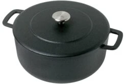 Combekk Sous-Chef Dutch Oven 24 Cm Negro, Horno Holandés