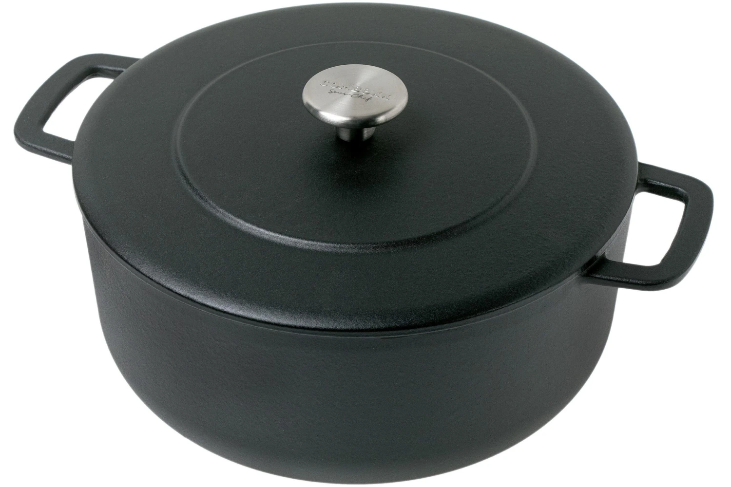 Combekk Sous-Chef Dutch Oven 24 Cm Negro, Horno Holandés 3 Combekk Sous-Chef Dutch Oven 24 Cm Negro, Horno Holandés