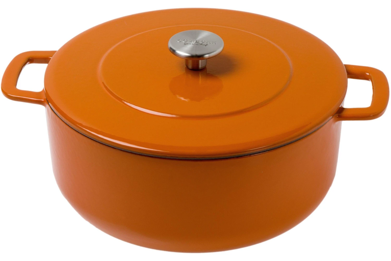 Combekk Sous-Chef Dutch Oven 24 Cm Naranja, Horno Holandés 3 Combekk Sous-Chef Dutch Oven 24 Cm Naranja, Horno Holandés