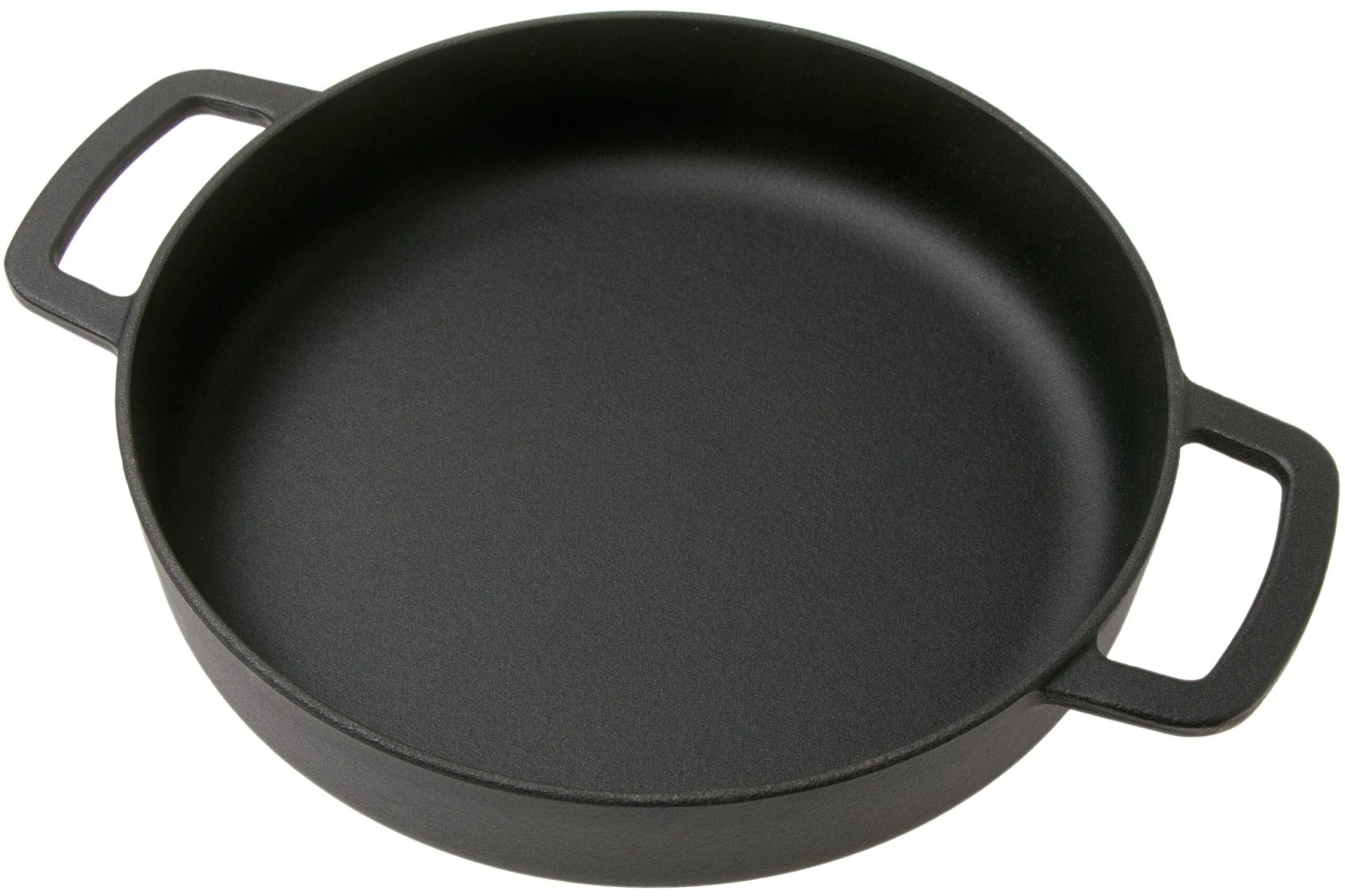 Combekk Sous Chef 192124BL Sartén Con Doble Mango 24 Cm, Negro 3 Combekk Sous Chef 192124BL Sartén Con Doble Mango 24 Cm, Negro