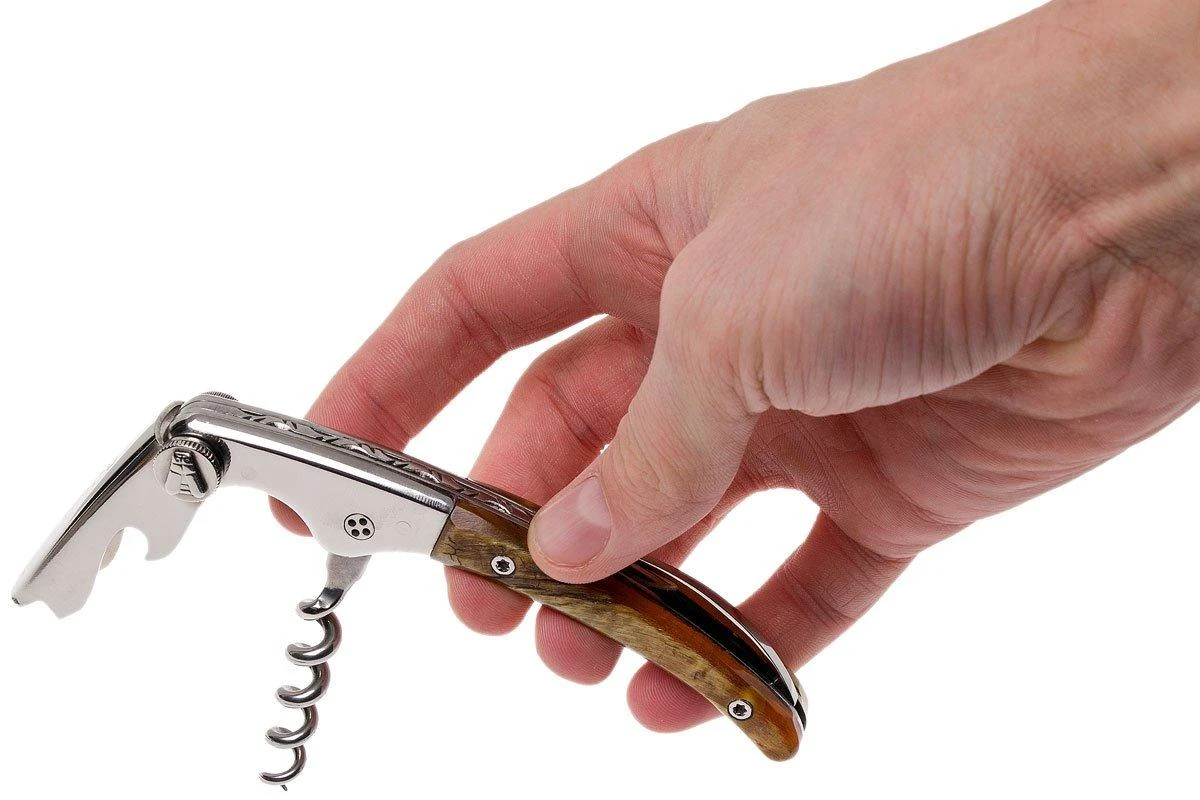 Claude Dozorme Clos Laguiole Sacacorchos De Camarero, Cuerno De Carnero 8 Claude Dozorme Clos Laguiole Sacacorchos De Camarero, Cuerno De Carnero - Imagen 6