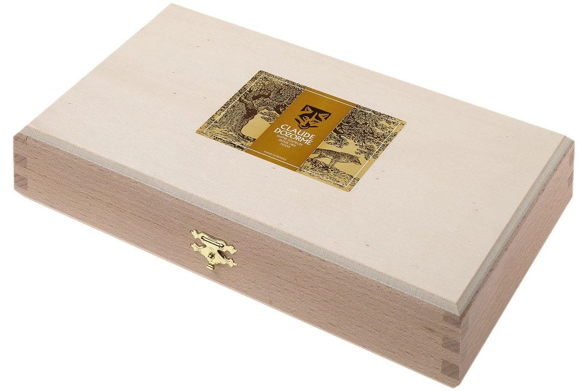 Claude Dozorme Laguiole Set Para Ostras De Madera De Olivo 12 Claude Dozorme Laguiole Set Para Ostras De Madera De Olivo - Imagen 10