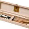 Claude Dozorme Set De Cuchillos Para Quesos Curados, Madera De Olivo