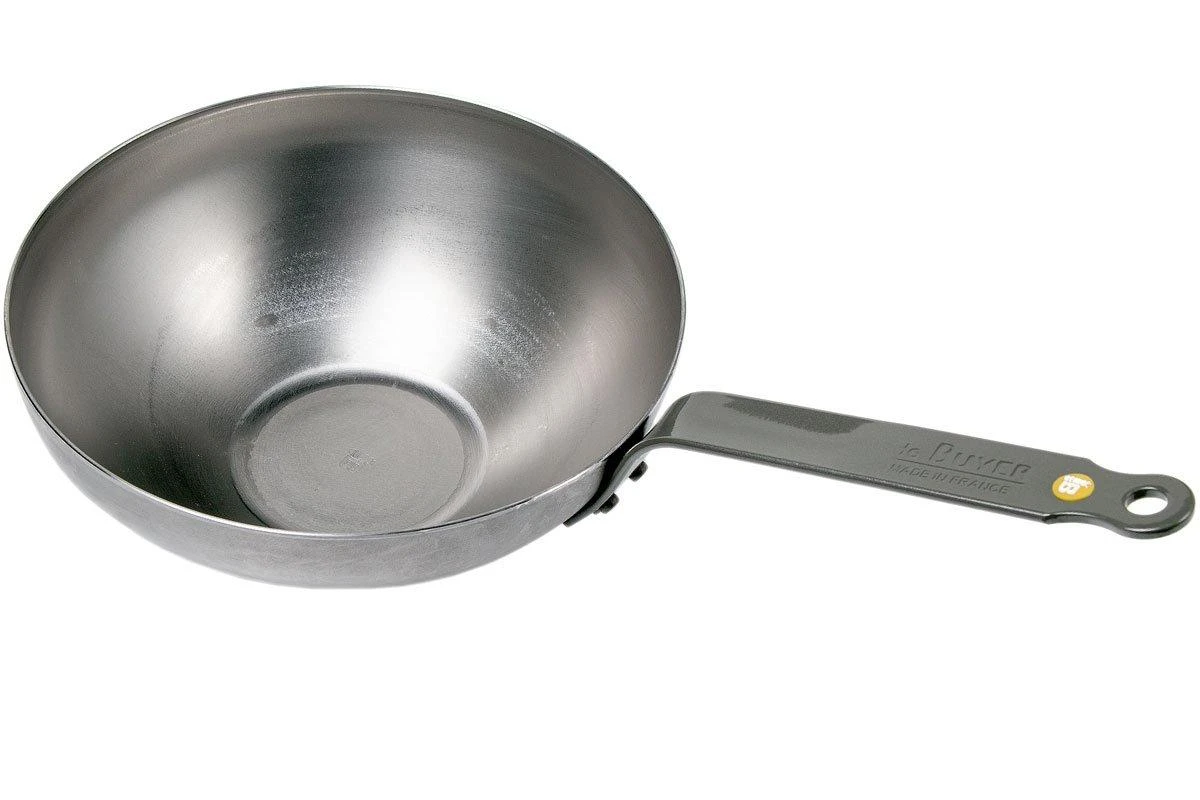 De Buyer Mineral B Element Sartén Wok 24 Cm, 5618-24 3 De Buyer Mineral B Element Sartén Wok 24 Cm, 5618-24