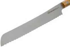 Due Cigni Hakucho Pankiri/ Cuchillo Para Pan 21 Cm, Madera De Olivo -CocinaPro Ventas DG2C510OL 03 due cigni