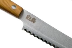 Due Cigni Hakucho Pankiri/ Cuchillo Para Pan 21 Cm, Madera De Olivo -CocinaPro Ventas DG2C510OL 04 due cigni