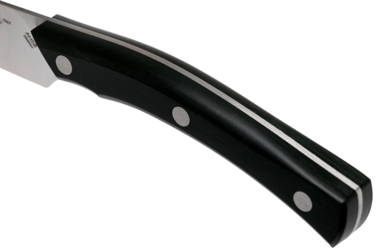 Due Cigni Arne Line Cuchillo Dentado Para Carne 11 Cm, Negro 7 Due Cigni Arne Line Cuchillo Dentado Para Carne 11 Cm, Negro - Imagen 5