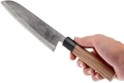 Eden Dento Santoku 16,5 Cm, Aogami Steel -CocinaPro Ventas EQ2070 316 06 eden dento santoku eq2070 316 06