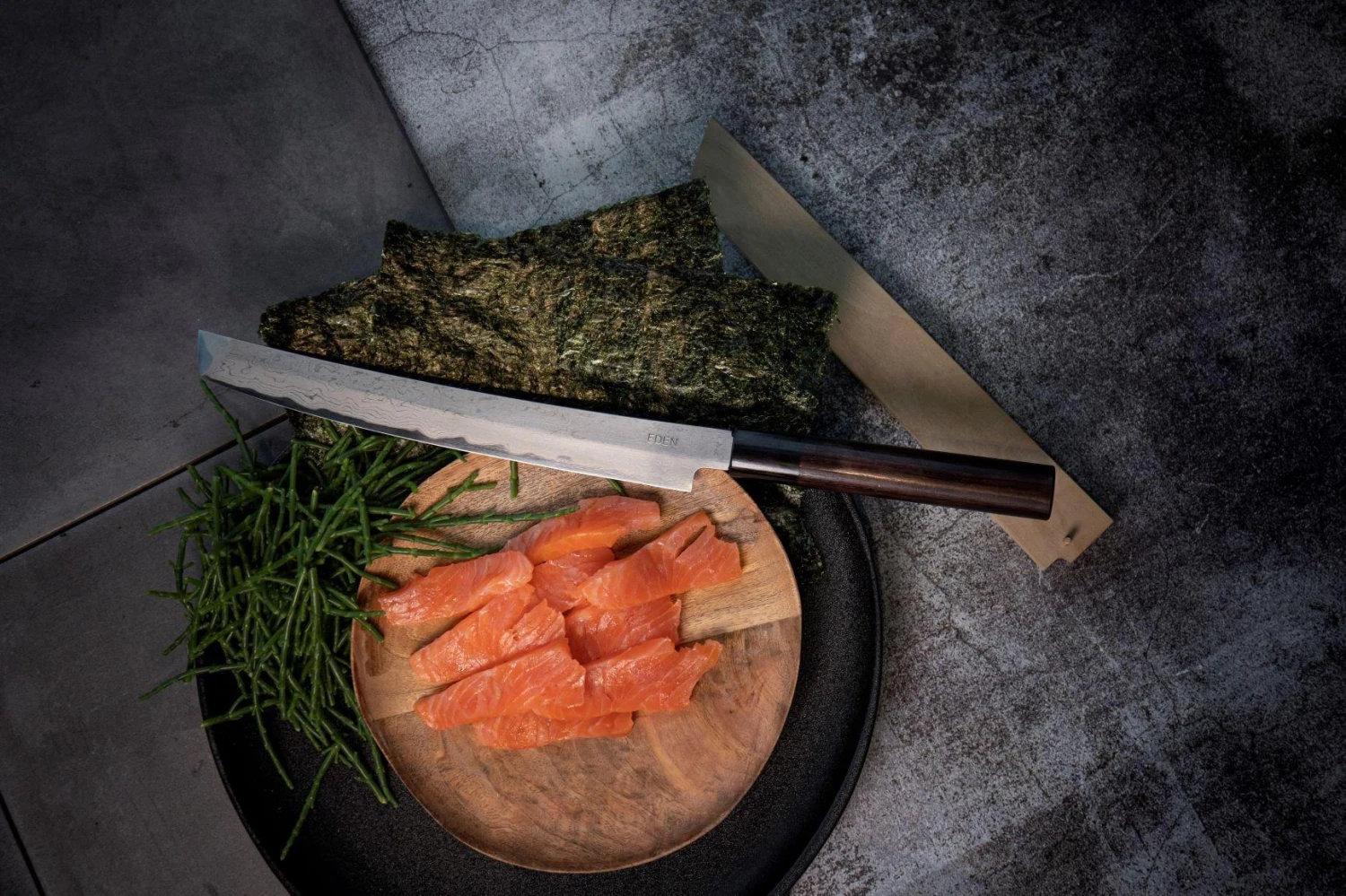 Eden Takobiki Ryoba 30 Cm, Madera De Sándalo Roja 9 Eden Takobiki Ryoba 30 Cm, Madera De Sándalo Roja - Imagen 7