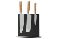 Eden Magnetic Knife Block EQB102 Madera De Fresno, Negro -CocinaPro Ventas EQB102 05 eden
