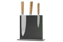 Eden Magnetic Knife Block EQB102 Madera De Fresno, Negro -CocinaPro Ventas EQB102 06 eden
