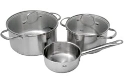 Fissler San Francisco 040-113-03-000, Juego De Sartenes De 3 Piezas