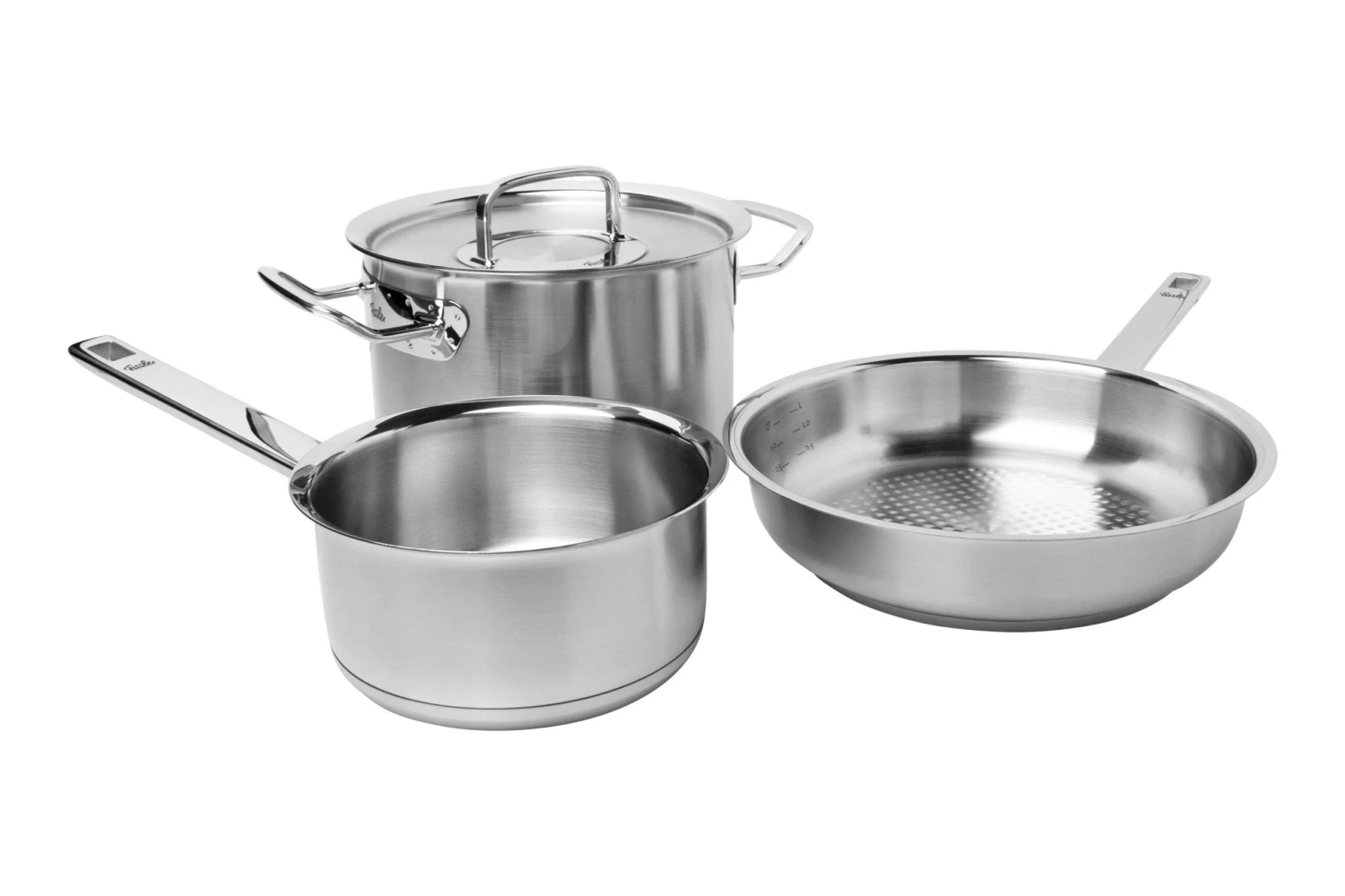 Fissler Original Profi Collection 084-378-03-000-0, Juego De Sartenes De 3 Piezas 4 Fissler Original Profi Collection 084-378-03-000-0, Juego De Sartenes De 3 Piezas - Imagen 2