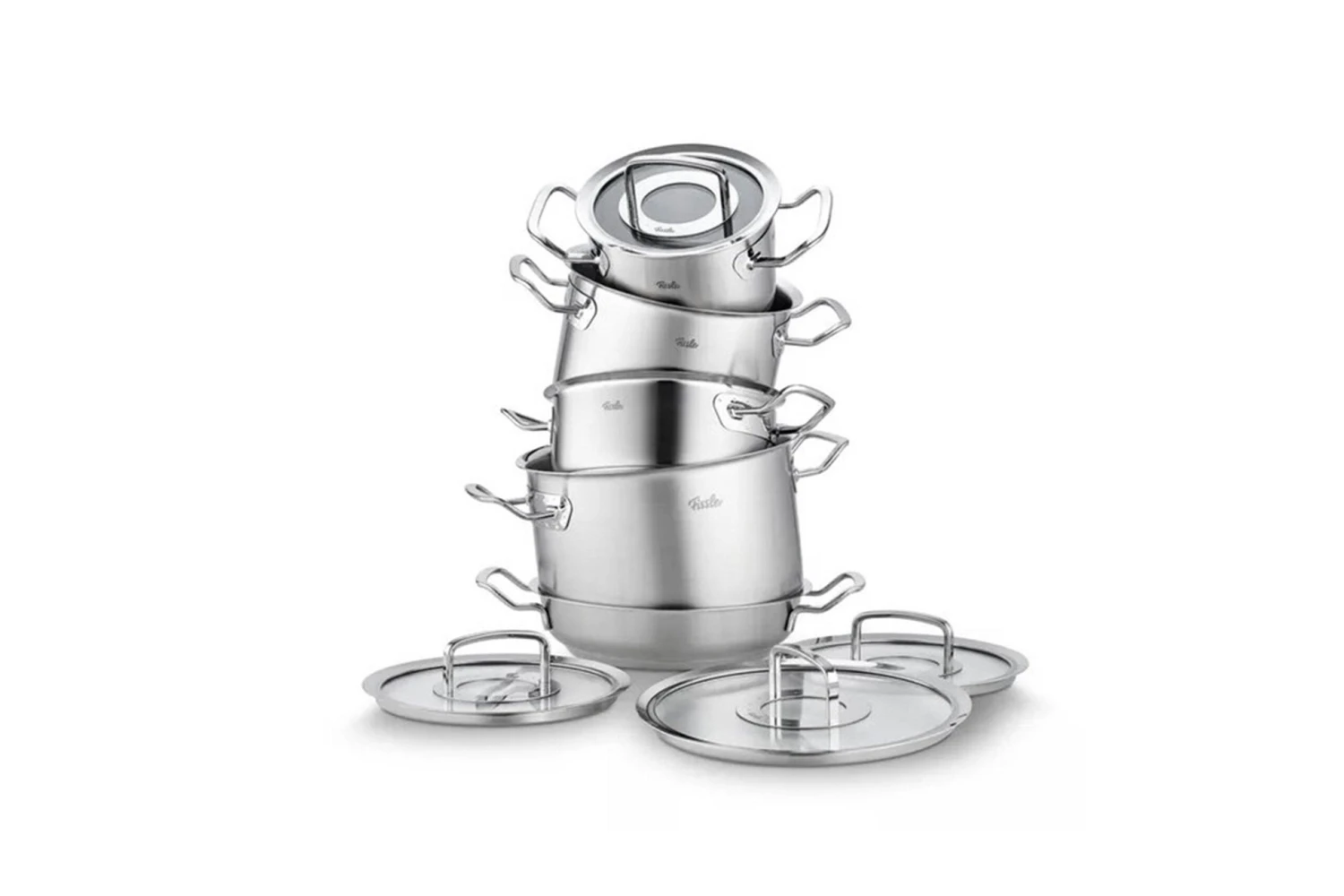 Fissler Original Profi Collection 084-389-05-000-0, Juego De Sartenes De 5 Piezas 4 Fissler Original Profi Collection 084-389-05-000-0, Juego De Sartenes De 5 Piezas - Imagen 2