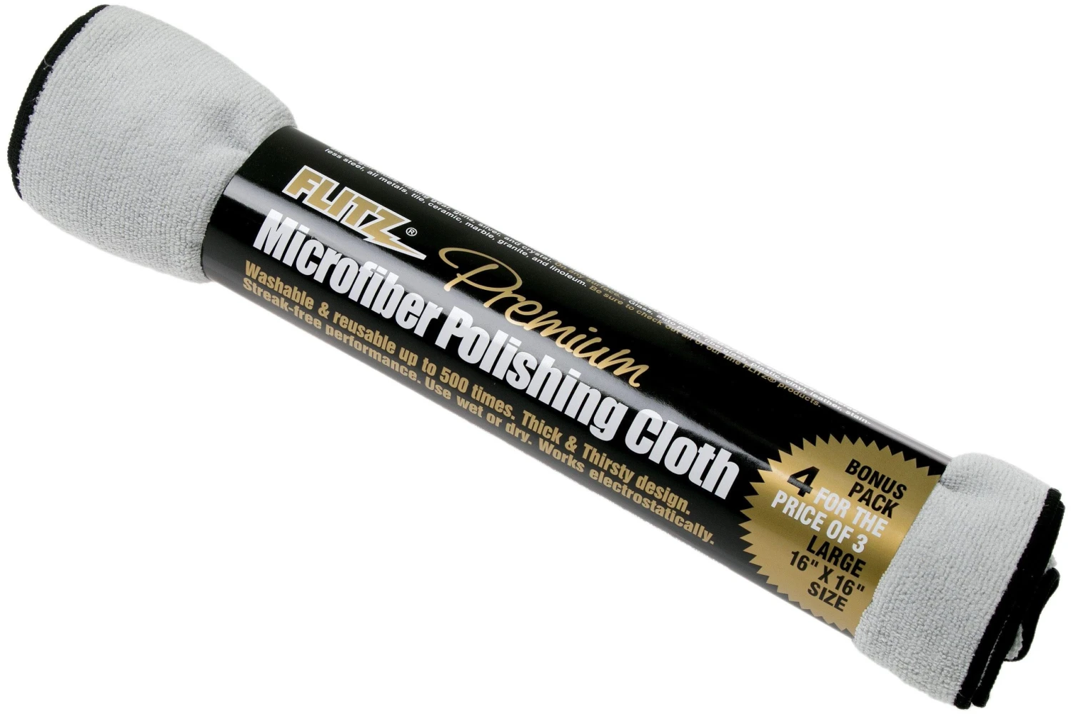 Flitz Paño De Microfibra, 4pzas 4 Flitz Paño De Microfibra, 4pzas - Imagen 2