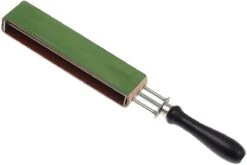 Herold Solingen HS56J Afilador Ajustable De Cuero Doble Cara, Verde
