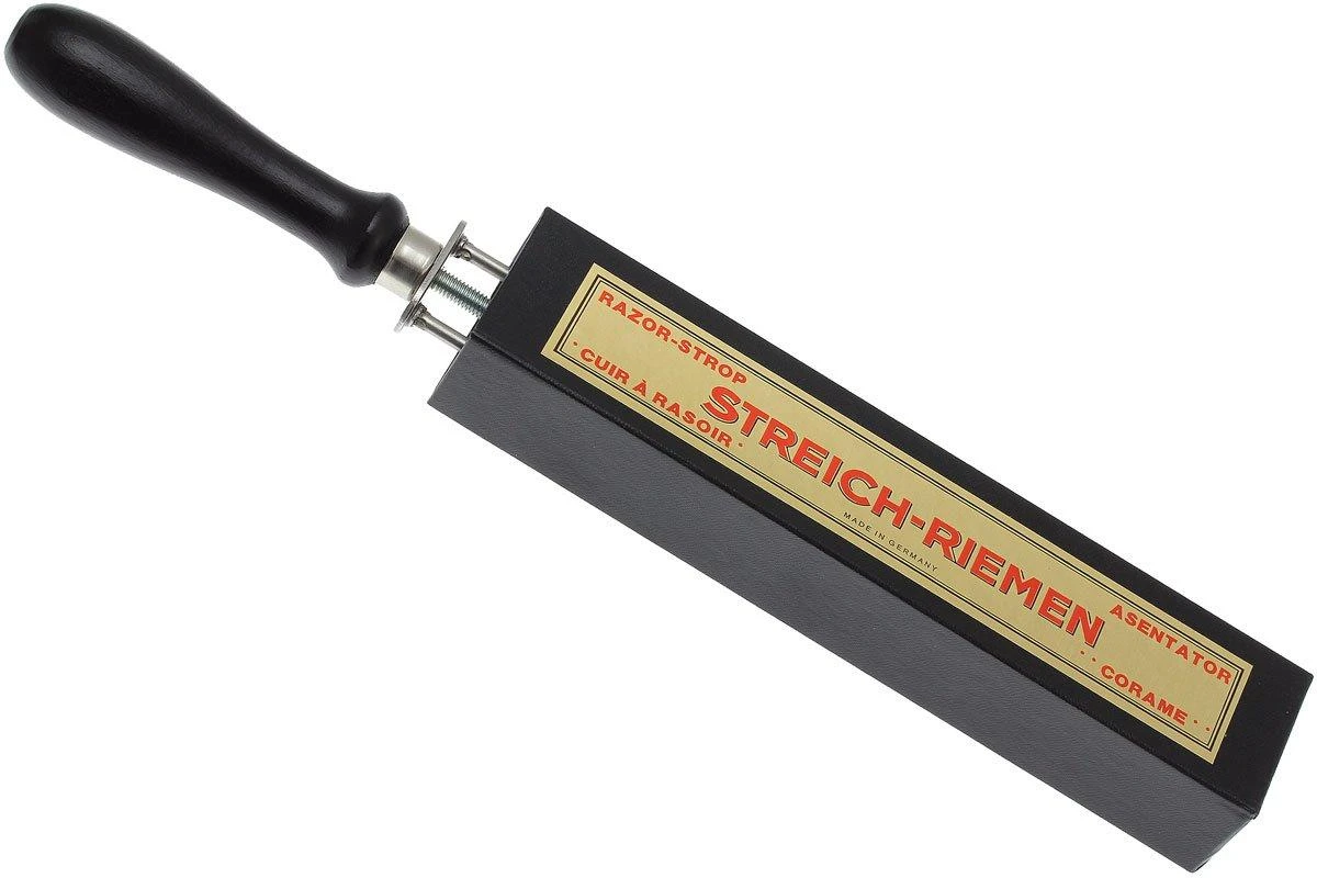 Herold Solingen HS56J Afilador Ajustable De Cuero Doble Cara, Verde 6 Herold Solingen HS56J Afilador Ajustable De Cuero Doble Cara, Verde - Imagen 4