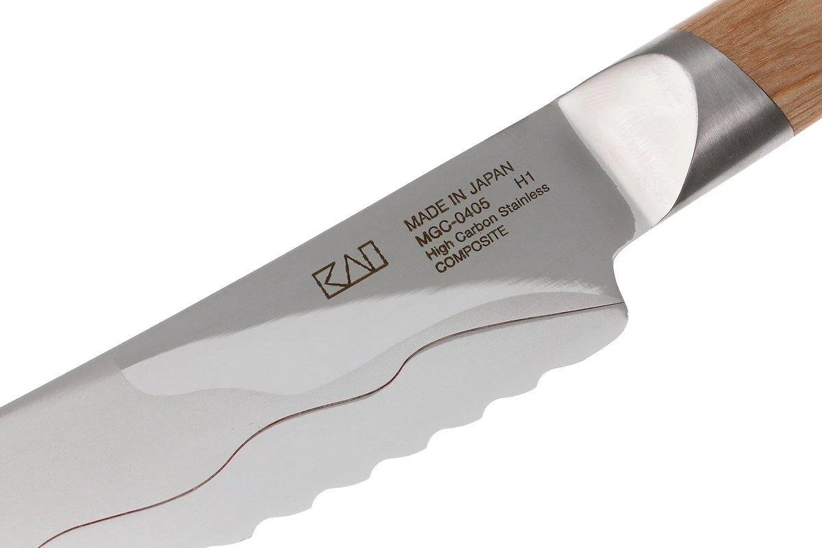 Kai Seki Magoroku Composite Cuchillo De Pan 23 Cm MGC-0405 6 Kai Seki Magoroku Composite Cuchillo De Pan 23 Cm MGC-0405 - Imagen 4