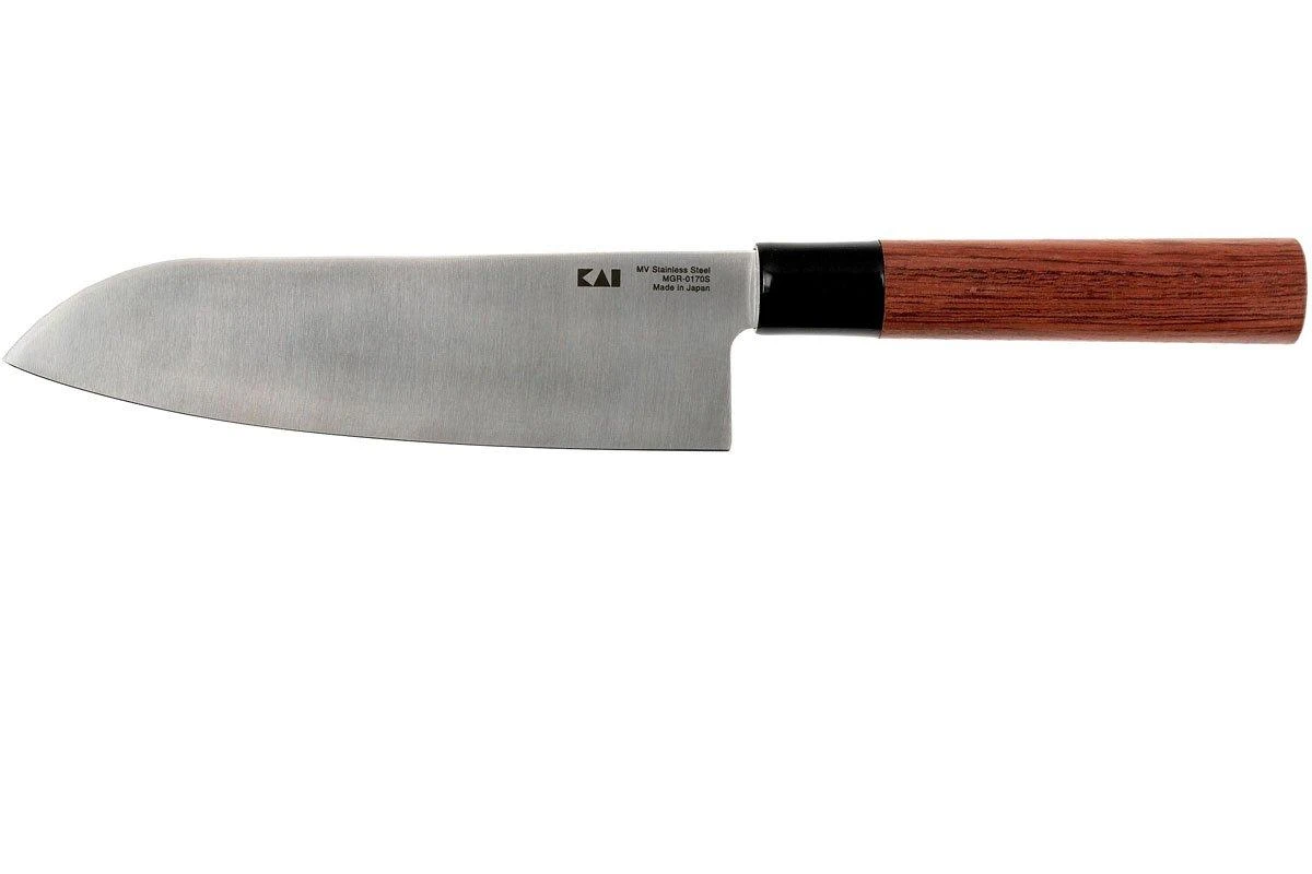 Kai Shun Seki Magoroku Redwood Cuchillo Santoku 0170S 3 Kai Shun Seki Magoroku Redwood Cuchillo Santoku 0170S