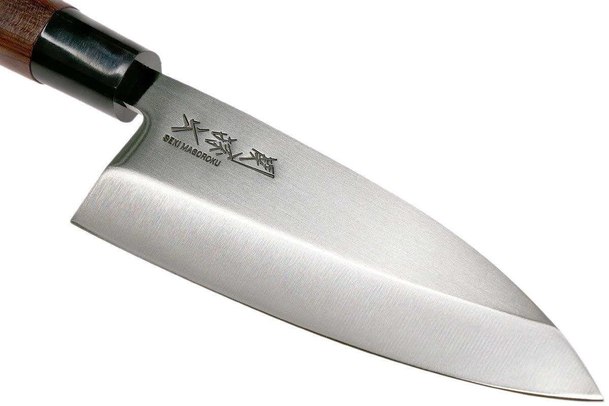 Kai Seki Magoroku Redwood Cuchillo Deba 15,5 Cm, MGR-0155D 5 Kai Seki Magoroku Redwood Cuchillo Deba 15,5 Cm, MGR-0155D - Imagen 3
