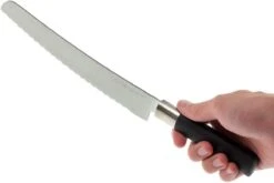 Kai Wasabi Black Cuchillo De Pan 23cm 6723B -CocinaPro Ventas KAWB 6723B 07 kai wasabi black broodmes kawb 6723b 07