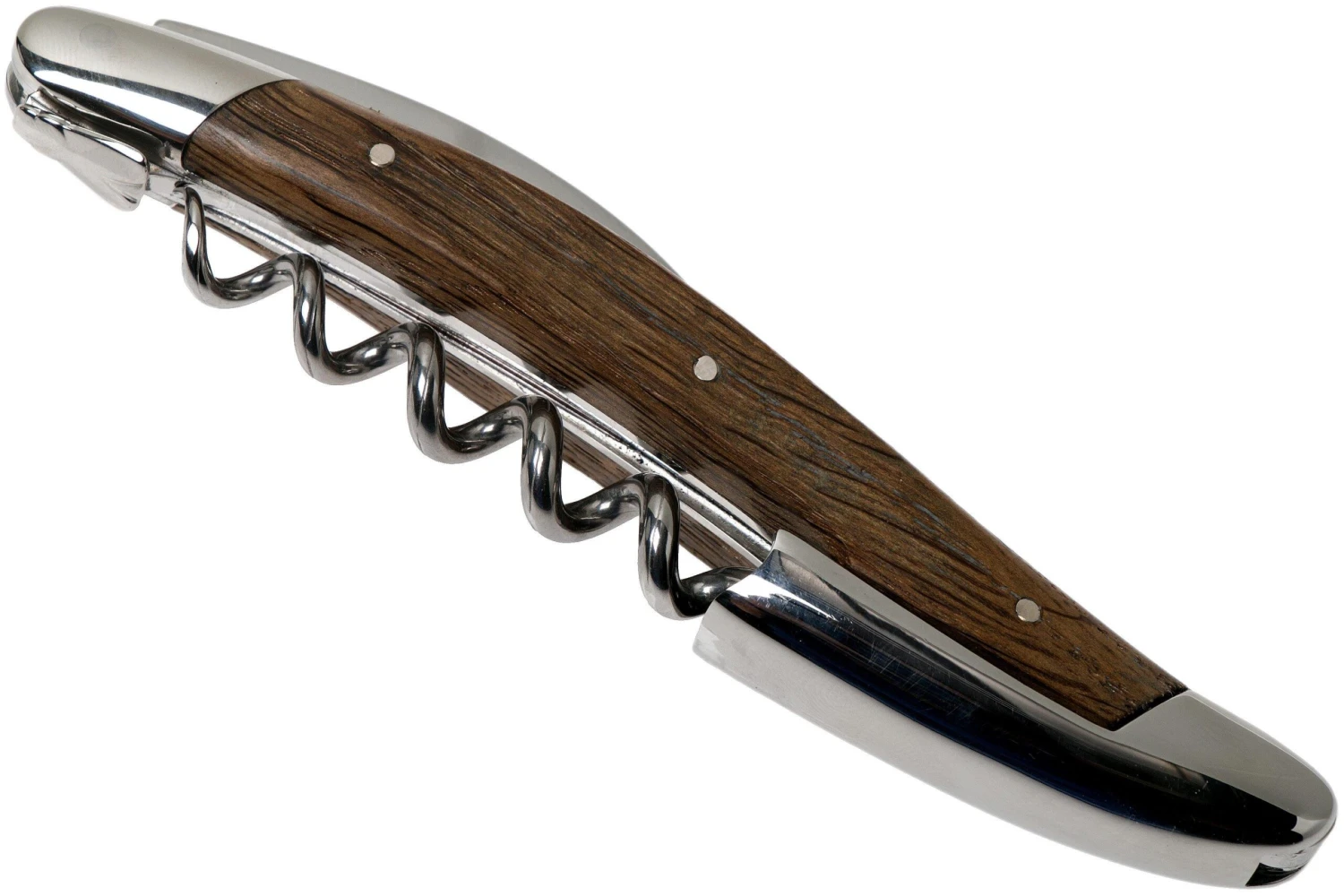 Forge Laguiole SOM1CHFEBRI, Sacacorchos De Camarero Pulido, Roble Fosilizado 3 Forge Laguiole SOM1CHFEBRI, Sacacorchos De Camarero Pulido, Roble Fosilizado