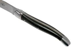 Forge De Laguiole, LAT22MINEB, Juego De Cuchillos Para Carne De 2 Piezas Mate, Madera De ébano -CocinaPro Ventas LAT22MINEB 05 forge de laguiole