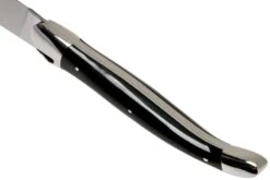 Forge Laguiole Set De 6 Juego De Cuchillos Para Carne, Cuerno Negro, T62MINBN 15 Forge Laguiole Set De 6 Juego De Cuchillos Para Carne, Cuerno Negro, T62MINBN -CocinaPro Ventas LAT62MINBN 06 forge de laguiole
