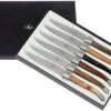 Forge Laguiole, T62MINBOISSAT, Afieltrado, 6 Tipos De Madera 1 Forge Laguiole, T62MINBOISSAT, Afieltrado, 6 Tipos De Madera -CocinaPro Ventas LAT62MINBOISSAT 01 forge de laguiole steakmesset lat62minboissat 01