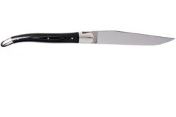 Forge Laguiole, T62MINTCNOI, Micarta Juego De Cuchillos Para Carne -CocinaPro Ventas LAT62MINTCNOI 04 forge de laguiole lat62mintcnoi 04