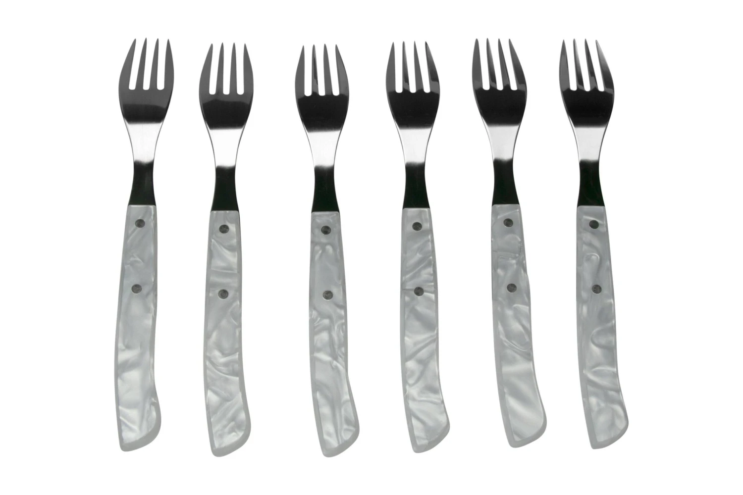 MAM Iberico Pearl 14036, Juego De 6 Tenedores De Mesa 4 MAM Iberico Pearl 14036, Juego De 6 Tenedores De Mesa - Imagen 2