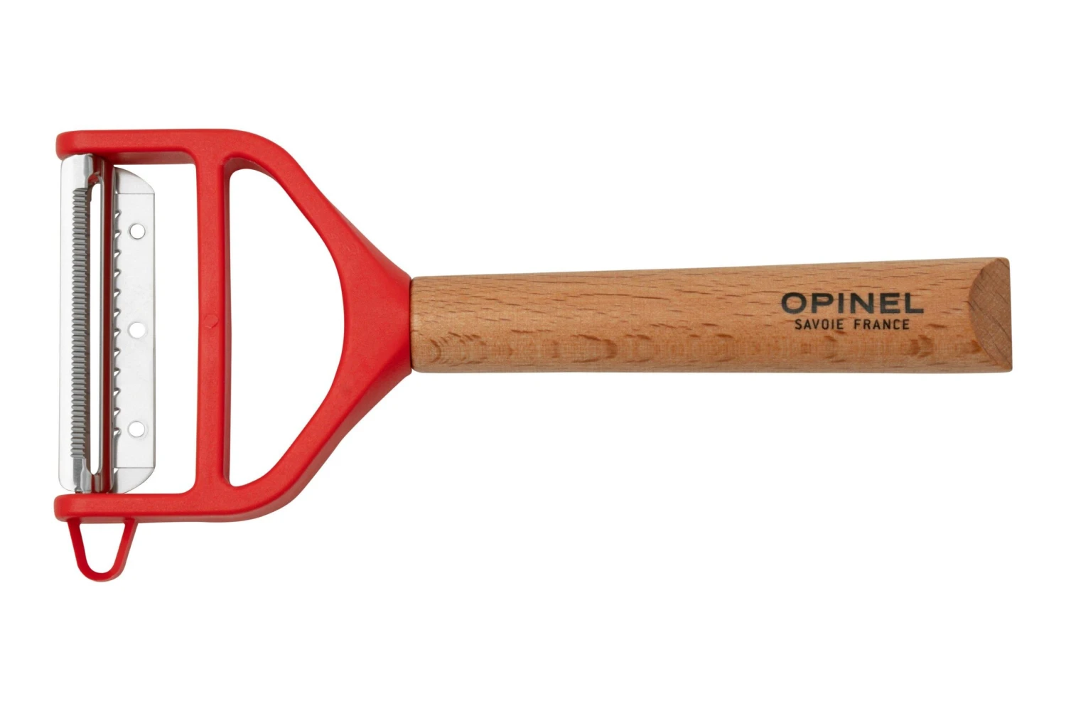 Opinel T-Duo Peeler 002433 Red Wood 3 Opinel T-Duo Peeler 002433 Red Wood