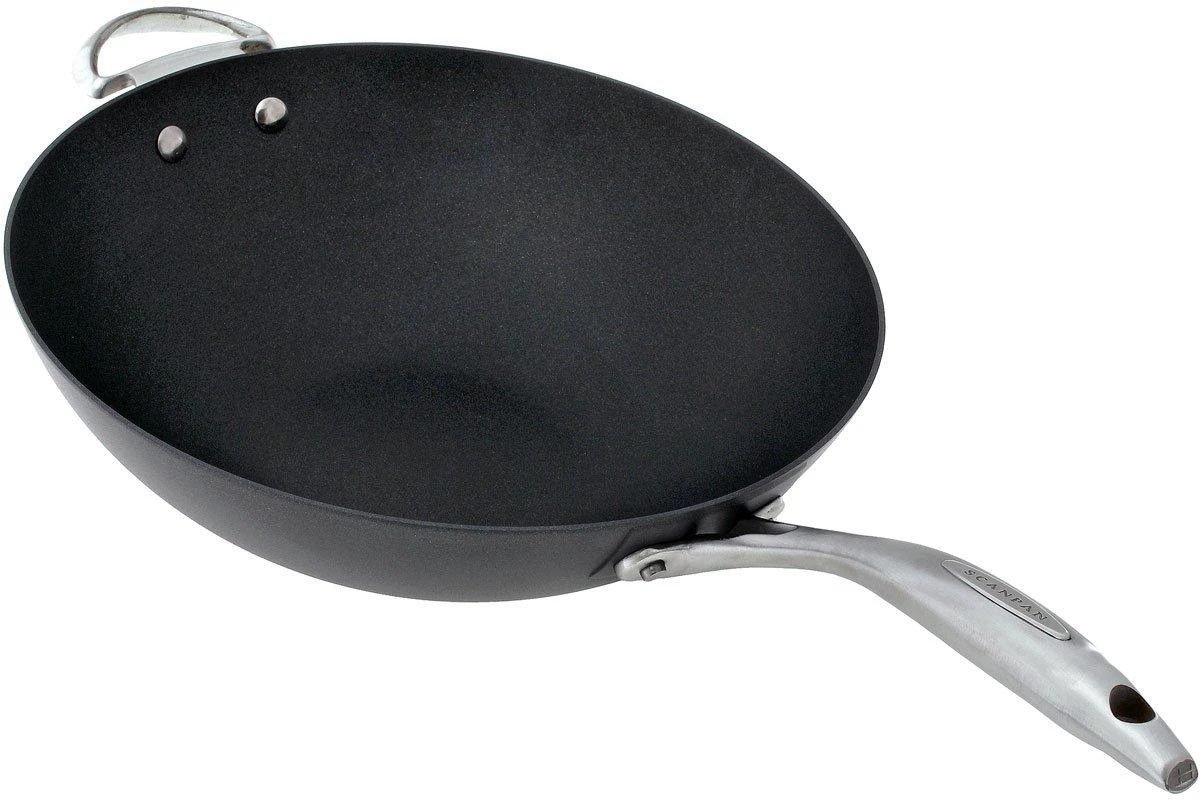 SCANPAN Pro IQ Sartén Wok Con Rack'n'sticks, 32cm 3 SCANPAN Pro IQ Sartén Wok Con Rack'n'sticks, 32cm