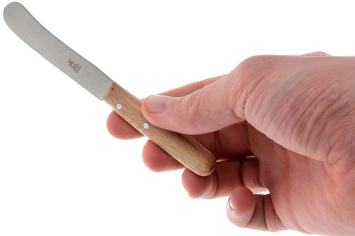 Robert Herder Cuchillo De Mantequillar Buckels, Madera De Haya, Acero Inoxidable 6 Robert Herder Cuchillo De Mantequillar Buckels, Madera De Haya, Acero Inoxidable - Imagen 4