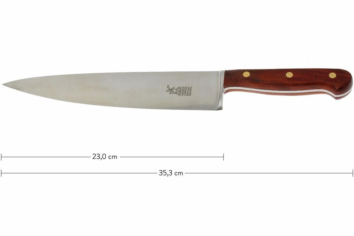Robert Herder '1922' Cuchillo De Chef 23 Cm Acero Al Carbono 3 Robert Herder '1922' Cuchillo De Chef 23 Cm Acero Al Carbono