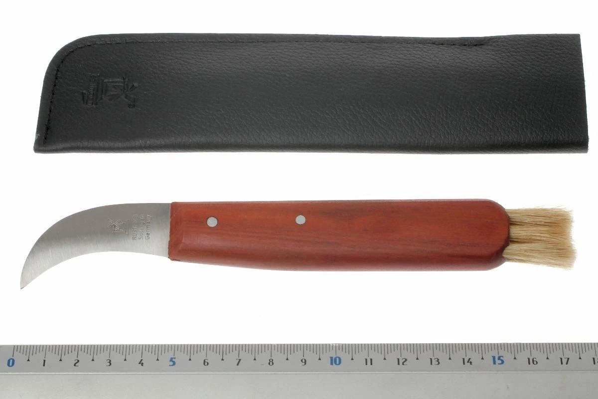 Robert Herder 2209550 Cuchillo De Setas Con Cepillo Inoxidable 6 Robert Herder 2209550 Cuchillo De Setas Con Cepillo Inoxidable - Imagen 4