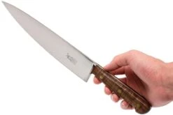 Robert Herder 1922 Cuchillo De Chef 23 Cm Carbono , Madera De Nogal -CocinaPro Ventas RH9218149990018 06 robert herder 1922 rh9218149990018 06