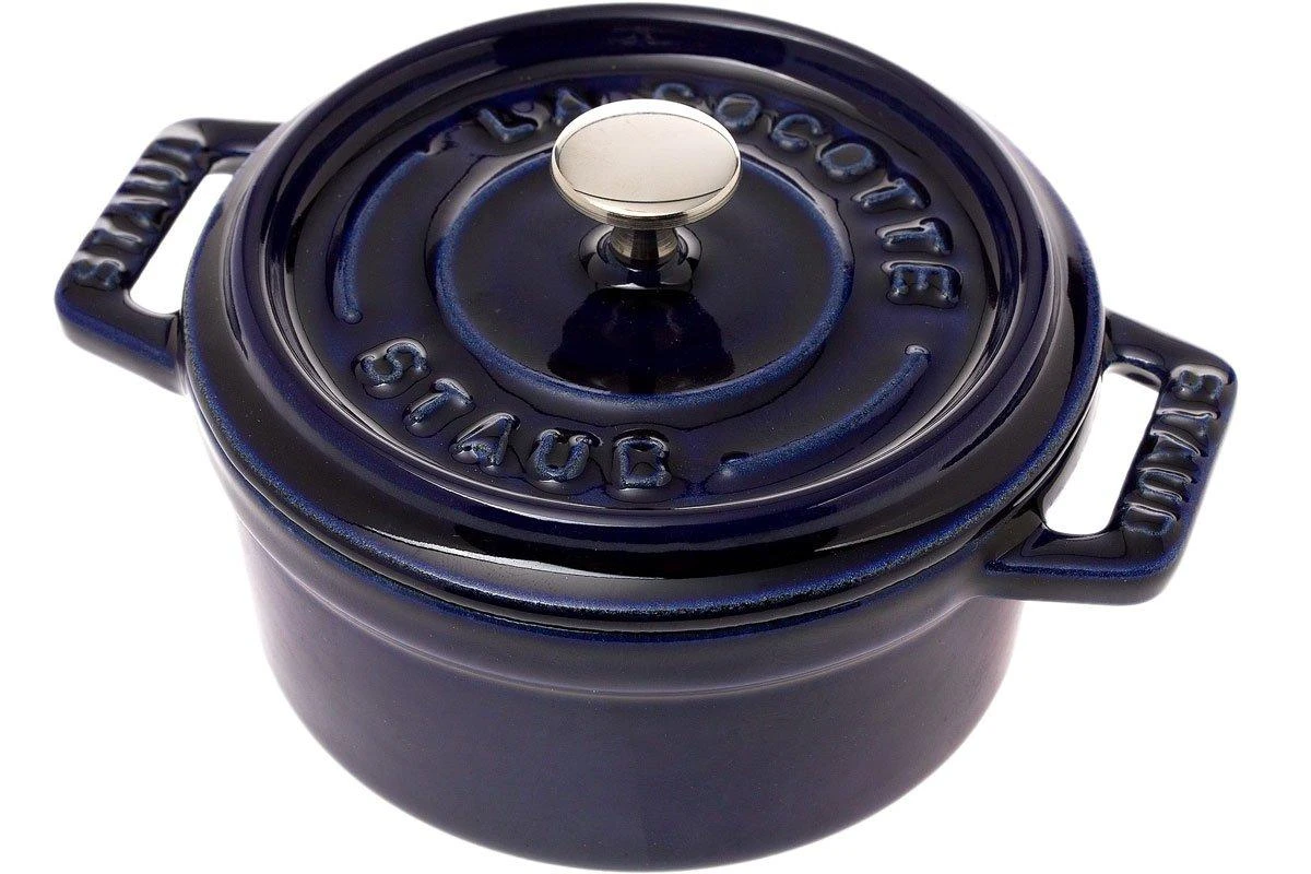 Staub Mini Cocotte - Cocotte 10cm, 0,25L, Azul 3 Staub Mini Cocotte - Cocotte 10cm, 0,25L, Azul